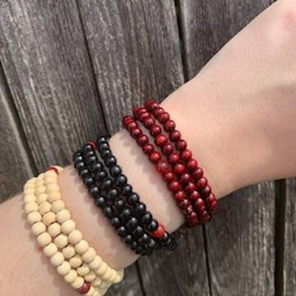 Red Sandalwood Tibetan Buddhist Mala Bra… - Picture 4 of 4